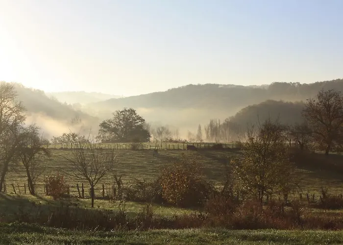 Natur'ailes, Le Hameau Du Quercy, Romantique, Campagne, Piscine Naturelle Vakantiehuis Frontenac (Lot)