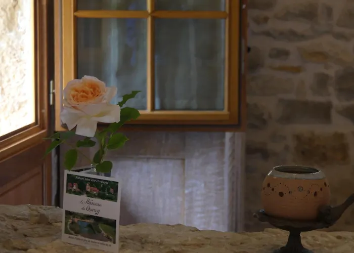 Vakantiehuis Natur'ailes, Le Hameau Du Quercy, Romantique, Campagne, Piscine Naturelle Frontenac (Lot)