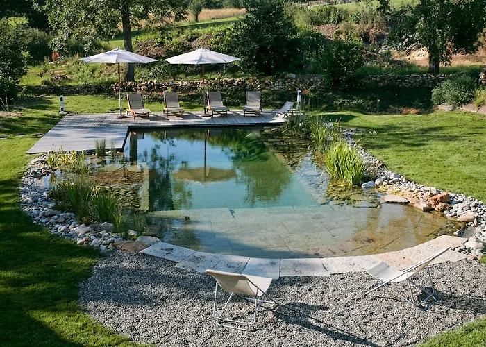 Vakantiehuis Natur'ailes, Le Hameau Du Quercy, Romantique, Campagne, Piscine Naturelle Frontenac (Lot)