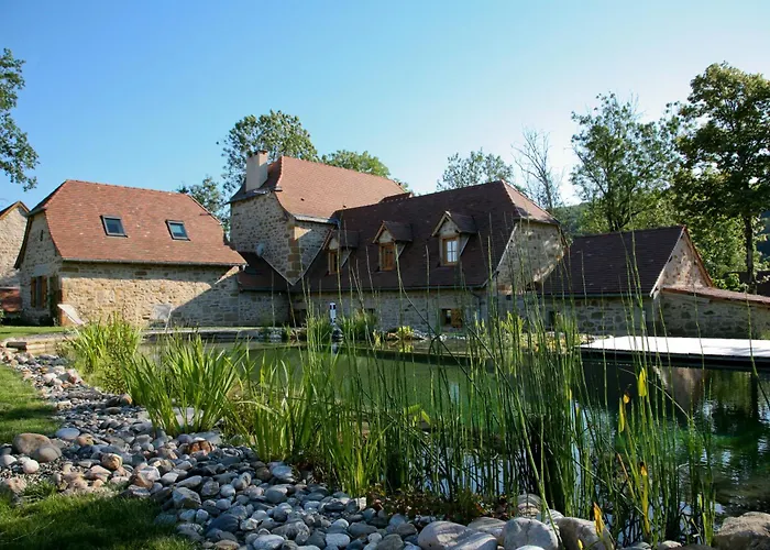Natur'ailes, Le Hameau Du Quercy, Romantique, Campagne, Piscine Naturelle Frontenac (Lot)