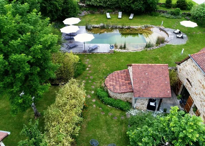 Vakantiehuis Natur'ailes, Le Hameau Du Quercy, Romantique, Campagne, Piscine Naturelle Frontenac (Lot)