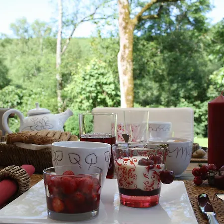 Natur'ailes, Le Hameau Du Quercy, Romantique, Campagne, Piscine Naturelle * Frontenac (Lot)